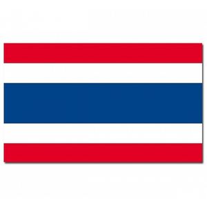 Vlag Thailand 90 x 150 cm feestartikelen