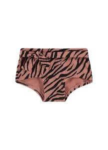 Beachlife Rose Zebra bikini broekje meisjes