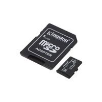 Kingston microSDHC Industrial C10 A1 pSLC-kaart + SD-adapter 8GB - thumbnail