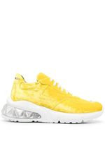 Philipp Plein baskets en velours - Jaune - thumbnail