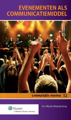 Evenementen als communicatiemiddel (Paperback)