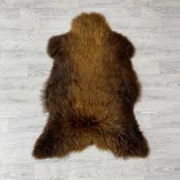 Schapenvacht Scandinavian bruin 105x75cm M