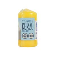 Stompkaars geel 6 x 11 cm | 24 stuks
