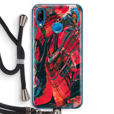 Endless Descent: Huawei P20 Lite Transparant Hoesje met koord
