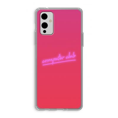 Vice Glow: OnePlus 9 Transparant Hoesje