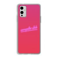 Vice Glow: OnePlus 9 Transparant Hoesje