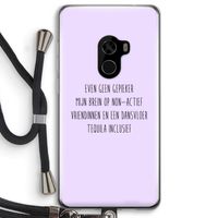 Tequila: Xiaomi Mi Mix 2 Transparant Hoesje met koord