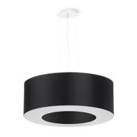 Kroonluchter SATURNO 50 zwart