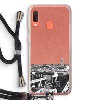 Marrakech Skyline : Samsung Galaxy A20e Transparant Hoesje met koord Marrakech Skyline : Samsung Galaxy A20e Transparant Hoesje met koord