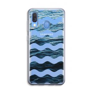 Oceaan: Samsung Galaxy A40 Transparant Hoesje