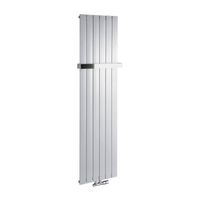 Designradiator Sapho Colonna Recht Middenaansluiting 45x180 cm 910W Zilver - thumbnail