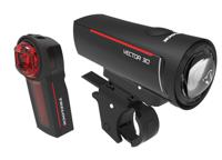 Trelock Verlichtingsset LS 300 I-Go VectGoud set - thumbnail