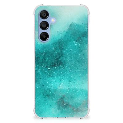 Back Cover Samsung Galaxy A16 Painting Blue Back Cover Samsung Galaxy A16 Painting Blue