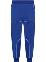 DSQUARED2 pantalon de jogging fuselé à empiècements - Bleu