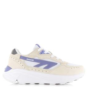 Hi-Tec HTS Shadow RGS White Persian Violet Wit Suede Lage sneakers Unisex