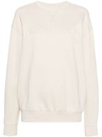 JW Anderson logo-embroidered sweatshirt - Tons neutres