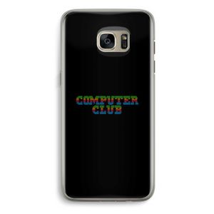 Retro: Samsung Galaxy S7 Edge Transparant Hoesje