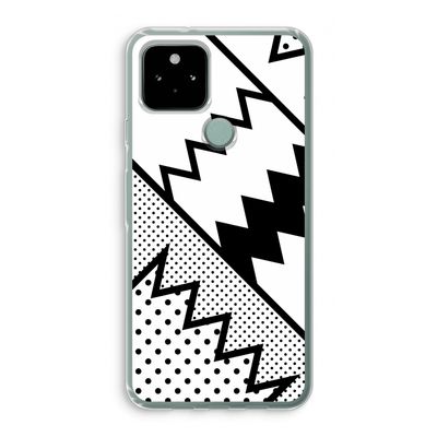 Pop Art #5: Google Pixel 5 Transparant Hoesje