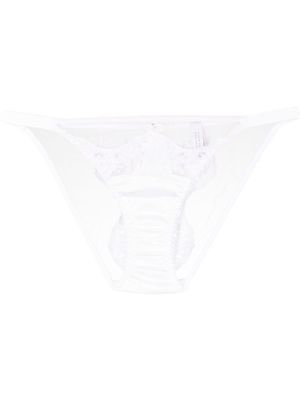 Fleur Of England culotte Aria Ouvert - Blanc