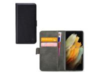 Mobilize Mobilize Classic Gelly Wallet Book Case Samsung Galaxy S21 Ultra 5G Black