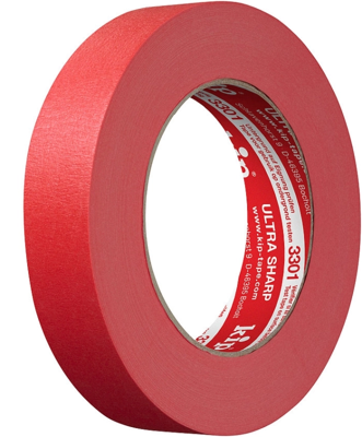Kip 3301 Ultra Sharp Masking-Tec - Rood