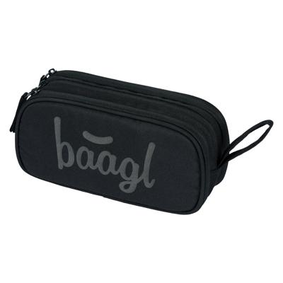 Baagl Student etui Zwart 3-ritsen