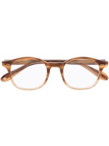 Garrett Leight lunettes de vue Riley - Marron