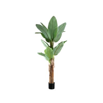 Kunstplant echte touch bananenboom - M