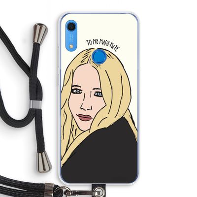Mary Kate: Huawei Y6s Transparant Hoesje met koord