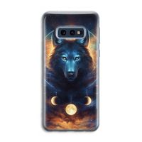 Wolf Dreamcatcher: Samsung Galaxy S10e Transparant Hoesje