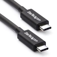 StarTech.com 50cm Thunderbolt 3 Kabel, 40Gbps, 100W PD, 4K/5K, Thunderbolt Gecertificeerd, Thunderbolt 4/USB 3.2/DisplayPort Compatibel, Zwart - thumbnail