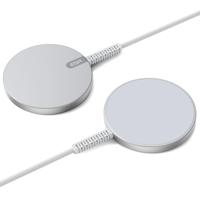 Magnetic Charging Pad (15W) - Silver - 2 Sets