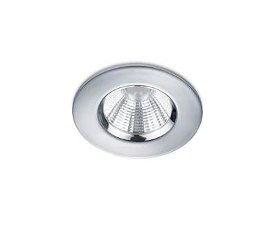 Trio Badkamer inbouwspotZagros met led rond chroom - 650710106