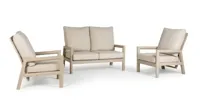 Tierra Outdoor stoel-bank loungeset sevilla champagne