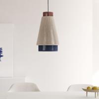 Kave Home Hanglamp 'Yuvia' 30cm, Jute