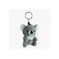 Pluche Koala knuffel dier sleutelhanger - grijs - 10 cm - knuffels Pluche Koala knuffel dier sleutelhanger - grijs - 10 cm - knuffels