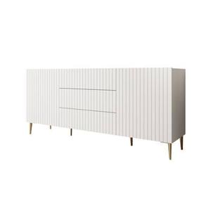 Meubella Dressoir King - Wit - 180 cm - Met lades