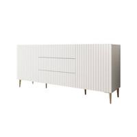 Meubella Dressoir King - Wit - 180 cm - Met lades