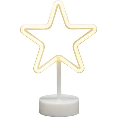 Konstsmide 3068-100 LED-silhouet Ster Warmwit LED Wit
