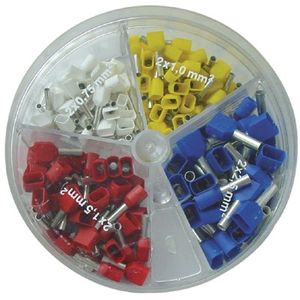 Handig rond assortiment met Geïsoleerde Twinadereindhulzen