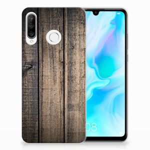 Huawei P30 Lite Bumper Hoesje Steigerhout