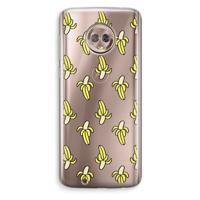 Bananas: Motorola Moto G6 Transparant Hoesje - thumbnail