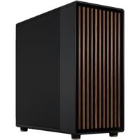 Fractal Design FD-C-NOR1X-01 computerbehuizing Midi Tower Zwart, Houtskool - thumbnail