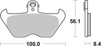BREMBO Remblokken, voor de moto, Road Gesinterd Metaal 07BB24SA