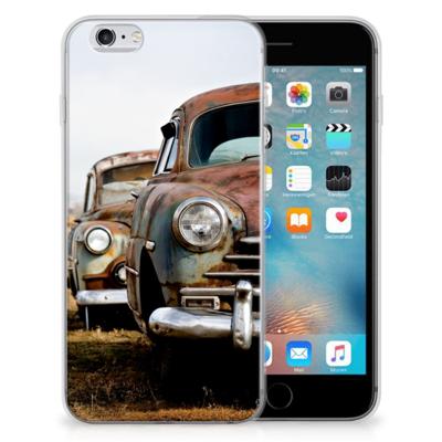Apple iPhone 6 | 6s | Siliconen hoesje | met foto Vintage Auto