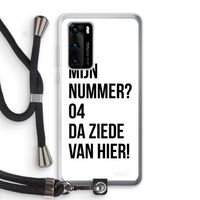 Da ziede van hier: Huawei P40 Transparant Hoesje met koord