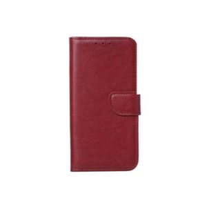 Huawei Y7 2019 Hoesje Bordeaux met Pasjeshouder