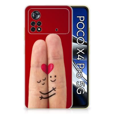 Xiaomi Poco X4 Pro 5G | Sillicone Back Cover | Liefde - Origineel Romantisch Cadeau