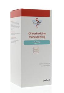 Fagron Chloorhexidine mondspoeling 0.05%