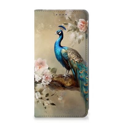 Smartphone hoesje voor Samsung Galaxy S10e Vintage Pauwen